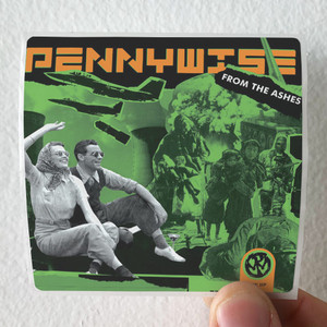 Pennywise From The Ashes Album Cover Sticker Pennywise From The Ashes Album Cover Sticker