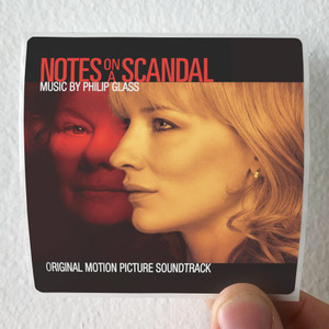 Philip Glass Notes On A Scandal 1 Album Cover Sticker Philip Glass Notes On A Scandal 1 Album Cover Sticker