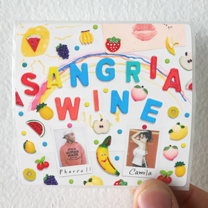 Pharrell Williams Sangria Wine Album Cover Sticker Pharrell Williams Sangria Wine Album Cover Sticker