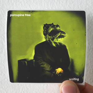 Porcupine Tree Waiting Album Cover Sticker