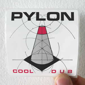 Pylon Cool Dub Album Cover Sticker