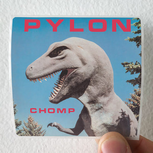 Pylon Chomp Album Cover Sticker Pylon Chomp Album Cover Sticker