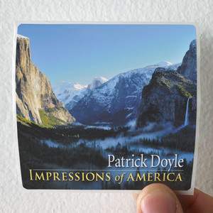 Patrick Doyle Impressions Of America Album Cover Sticker Patrick Doyle Impressions Of America Album Cover Sticker
