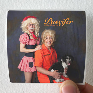 Puscifer All Re Mixed Up Album Cover Sticker Puscifer All Re Mixed Up Album Cover Sticker