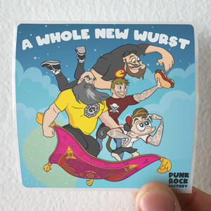 Punk Rock Factory A Whole New Wurst Album Cover Sticker Punk Rock Factory A Whole New Wurst Album Cover Sticker