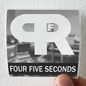 Punk Rock Factory Fourfiveseconds Album Cover Sticker Punk Rock Factory Fourfiveseconds Album Cover Sticker