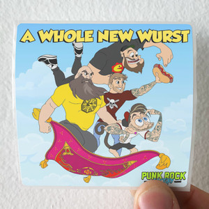 Punk Rock Factory A Whole New Wurst 1 Album Cover Sticker Punk Rock Factory A Whole New Wurst 1 Album Cover Sticker