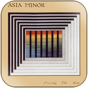 Asia Minor Crossing The Line Album Cover Sticker Album Cover Sticker