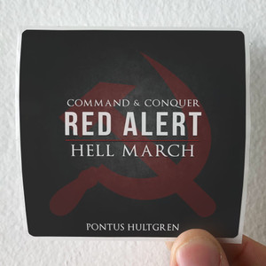 Pontus Hultgren Hell March From Command Conquer Red Alert Album Cover Sticker