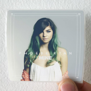 Phoebe Ryan Mine Album Cover Sticker