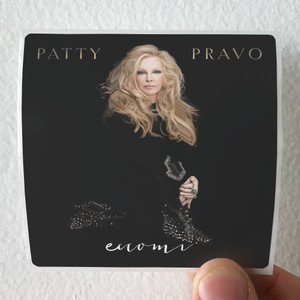 Patty Pravo Eccomi Album Cover Sticker