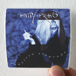 Patty Pravo Pensiero Stupendo Album Cover Sticker