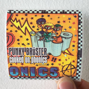 Punky Bruster Cooked On Phonics Album Cover Sticker
