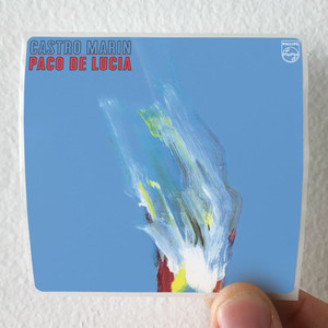 Paco de Lucia Castro Marn Album Cover Sticker