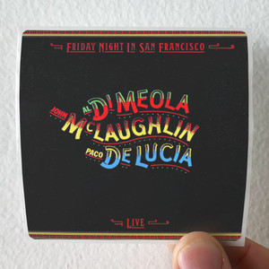 Paco de Lucia Friday Night In San Francisco Album Cover Sticker