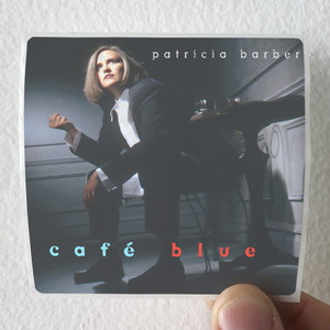 Patricia Barber Caf Blue Album Cover Sticker Patricia Barber Caf Blue Album Cover Sticker