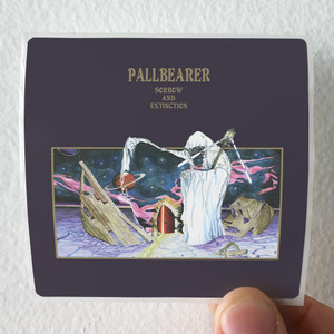 Pallbearer Sorrow And Extinction Album Cover Sticker