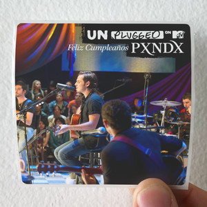 Panda Mtv Unplugged Feliz Cumpleaos Live Album Cover Sticker Panda Mtv Unplugged Feliz Cumpleaos Live Album Cover Sticker