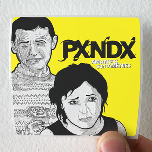 Panda Amantes Sunt Amentes Album Cover Sticker Panda Amantes Sunt Amentes Album Cover Sticker