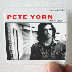 Pete Yorn Day I Forgot Album Cover Sticker
