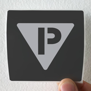 POLYSICS National P Album Cover Sticker POLYSICS National P Album Cover Sticker