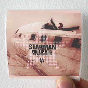 Phillip Boa and The Voodooclub Starman Album Cover Sticker