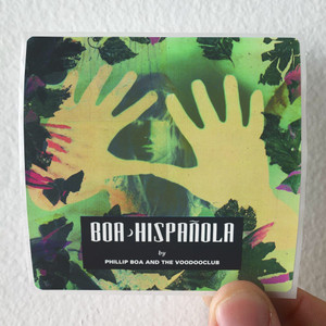 Phillip Boa and The Voodooclub Hispaola Album Cover Sticker