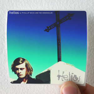 Phillip Boa and The Voodooclub Helios Album Cover Sticker Phillip Boa and The Voodooclub Helios Album Cover Sticker