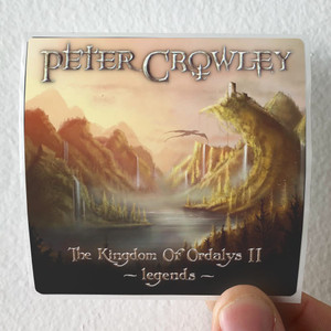 Peter Crowley Fantasy Dream The Kingdom Of Ordalys Ii Legends Album Cover Sticker