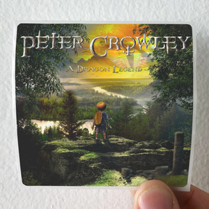 Peter Crowley Fantasy Dream A Dragon Legend Album Cover Sticker