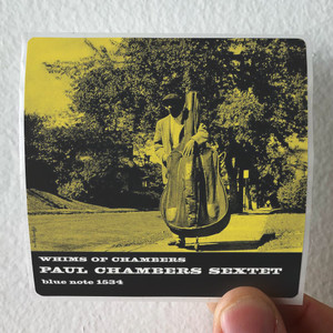 Paul Chambers Sextet Whims Of Chambers Album Cover Sticker Album
