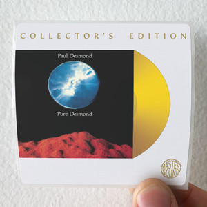 Paul Desmond Pure Desmond Album Cover Sticker