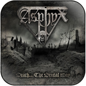 Asphyx Death The Brutal Way Album Cover Sticker Album Cover Sticker Asphyx Death The Brutal Way Album Cover Sticker Album Cover Sticker