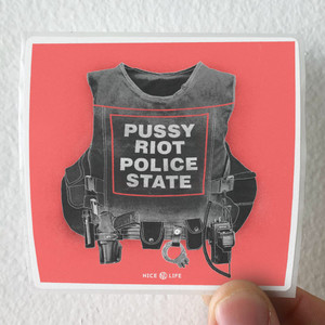 Pussy Riot Police State Album Cover Sticker
