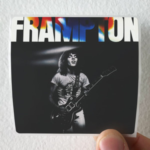 Peter Frampton Frampton Album Cover Sticker Peter Frampton Frampton Album Cover Sticker