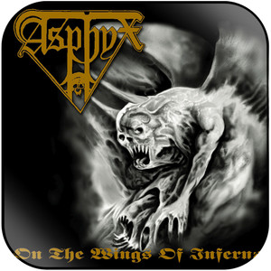 Asphyx On The Wings Of Inferno-2 Album Cover Sticker Album Cover Sticker