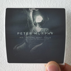 Peter Murphy Mr Moonlight Tour 35 Years Of Bauhaus Album Cover Sticker Peter Murphy Mr Moonlight Tour 35 Years Of Bauhaus Album Cover Sticker