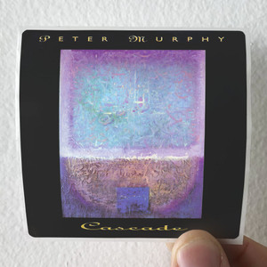 Peter Murphy Cascade Album Cover Sticker Peter Murphy Cascade Album Cover Sticker