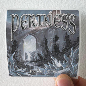 Pertness Frozen Time Album Cover Sticker