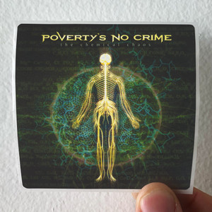 Povertys No Crime The Chemical Chaos Album Cover Sticker