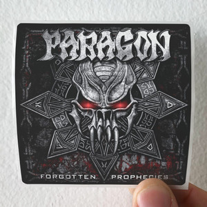 Paragon Forgotten Prophecies Album Cover Sticker Paragon Forgotten Prophecies Album Cover Sticker