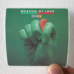 Paganini Weapon Of Love Album Cover Sticker Paganini Weapon Of Love Album Cover Sticker