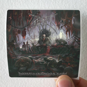 Putridity Degenerating Anthropophagical Euphoria Album Cover Sticker Putridity Degenerating Anthropophagical Euphoria Album Cover Sticker