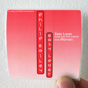 Philip Bailey Easy Lover Album Cover Sticker Philip Bailey Easy Lover Album Cover Sticker