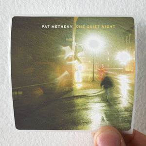 Pat Metheny One Quiet Night Album Cover Sticker