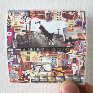 Pat Metheny Secret Story Album Cover Sticker