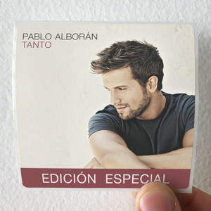 Pablo Alboran Tanto Edicin Especial Album Cover Sticker Pablo Alboran Tanto Edicin Especial Album Cover Sticker