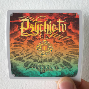 Psychic TV Snakes Album Cover Sticker