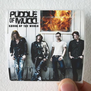 Puddle of Mudd Shook Up The World Album Cover Sticker
