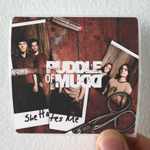 Puddle of Mudd She Hates Me Album Cover Sticker
